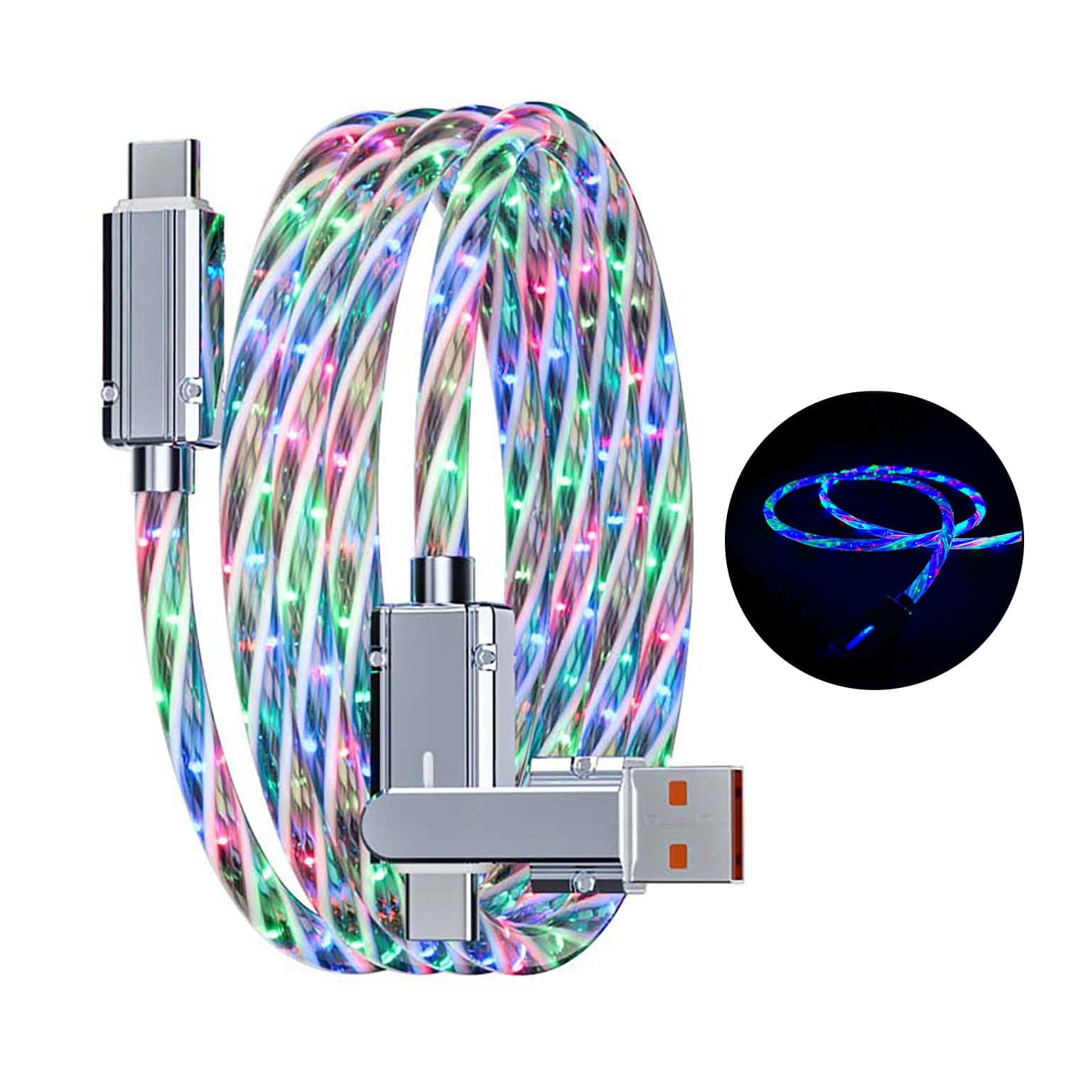 Usb Cable Lighting Glow
