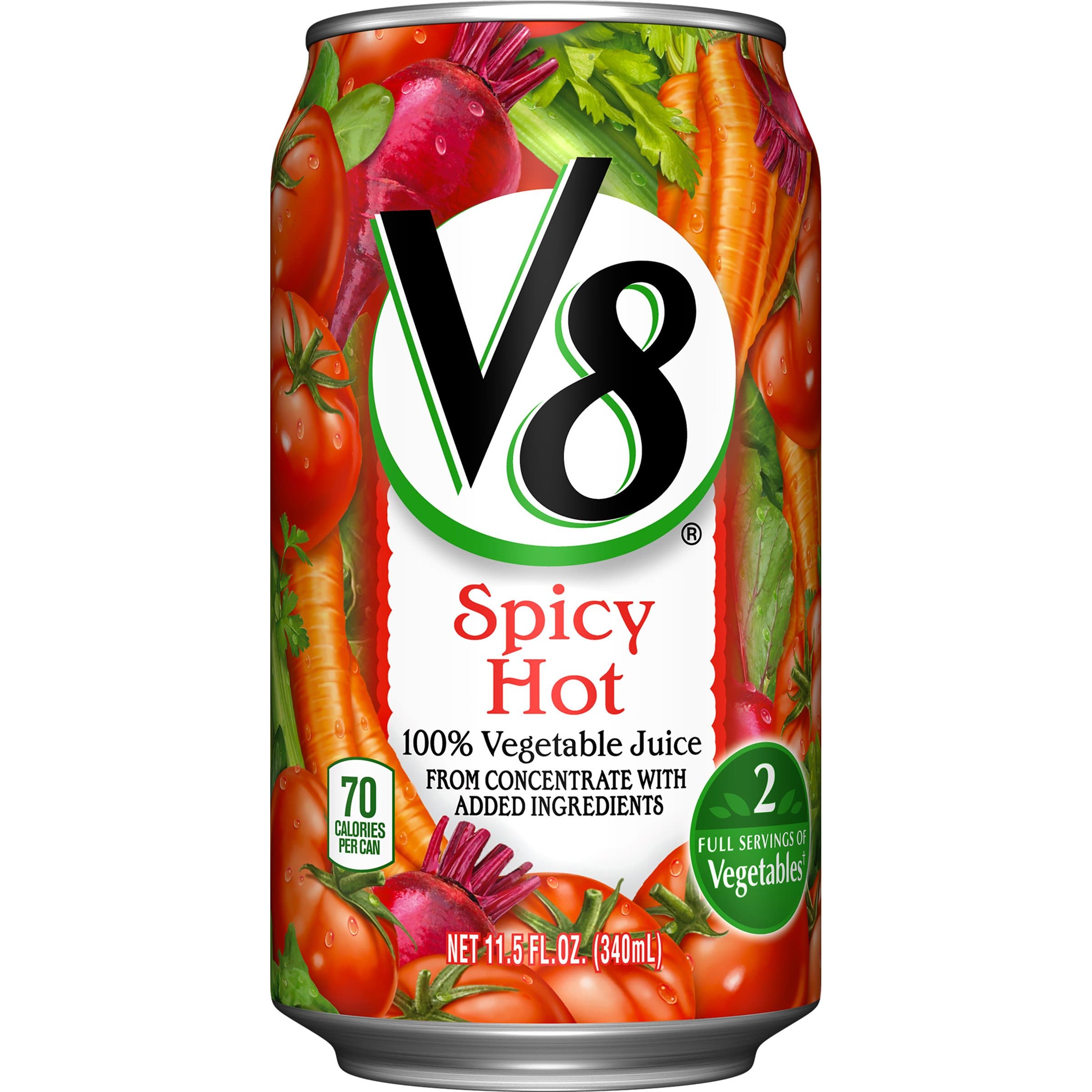 V-8 Juice 12 Oz Hot and Spicy