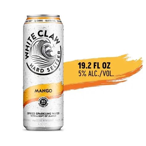 Whiteclaw Hard Seltzer Mango 19.2OZ