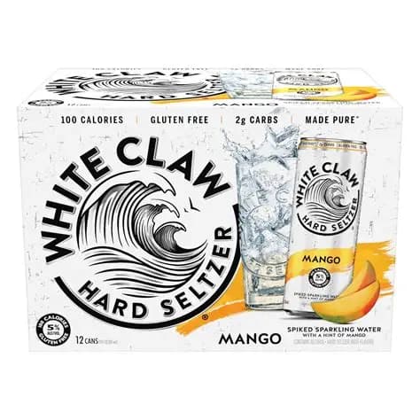 Whiteclaw Mango 12PK Can
