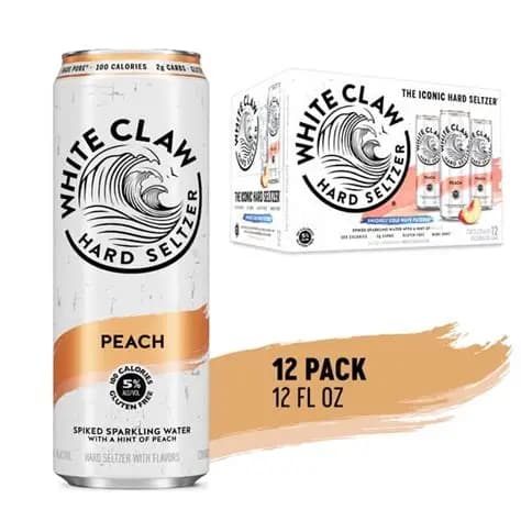 White Claw Peach 12PK