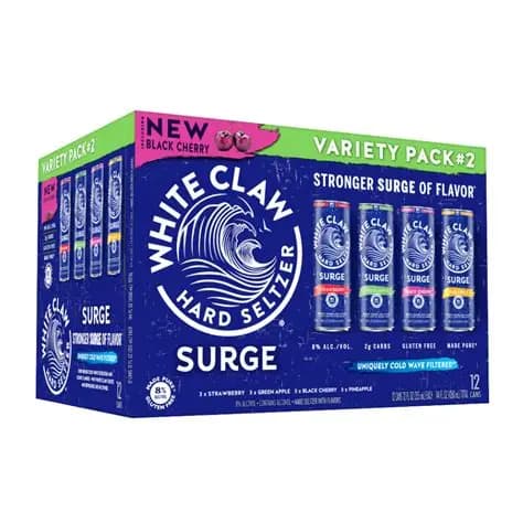 White Claw Surge Variety Pack #2 12PK Can