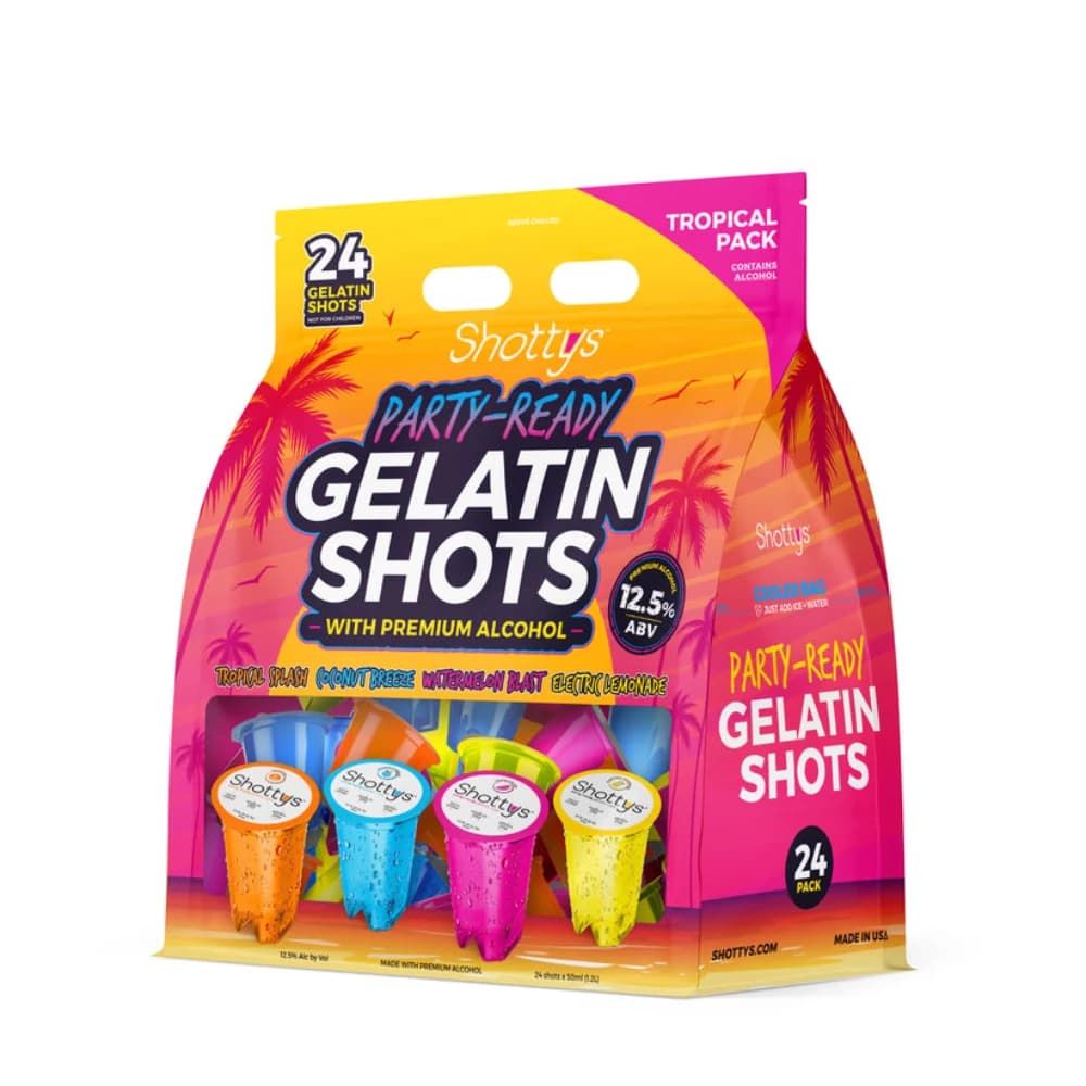Shottys Jello Shots Tropical 24PK
