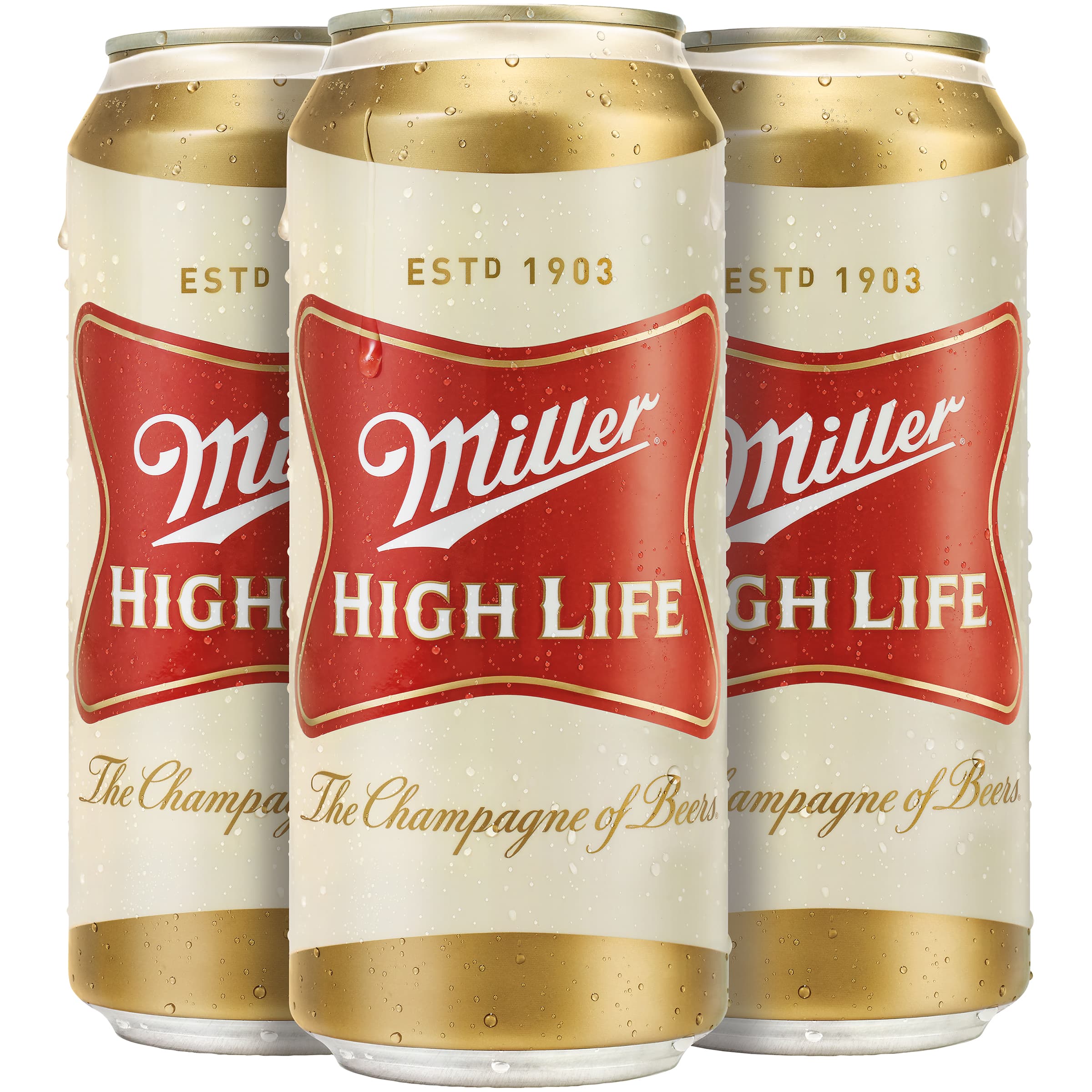 Miller High Life 16OZ 4PK Can