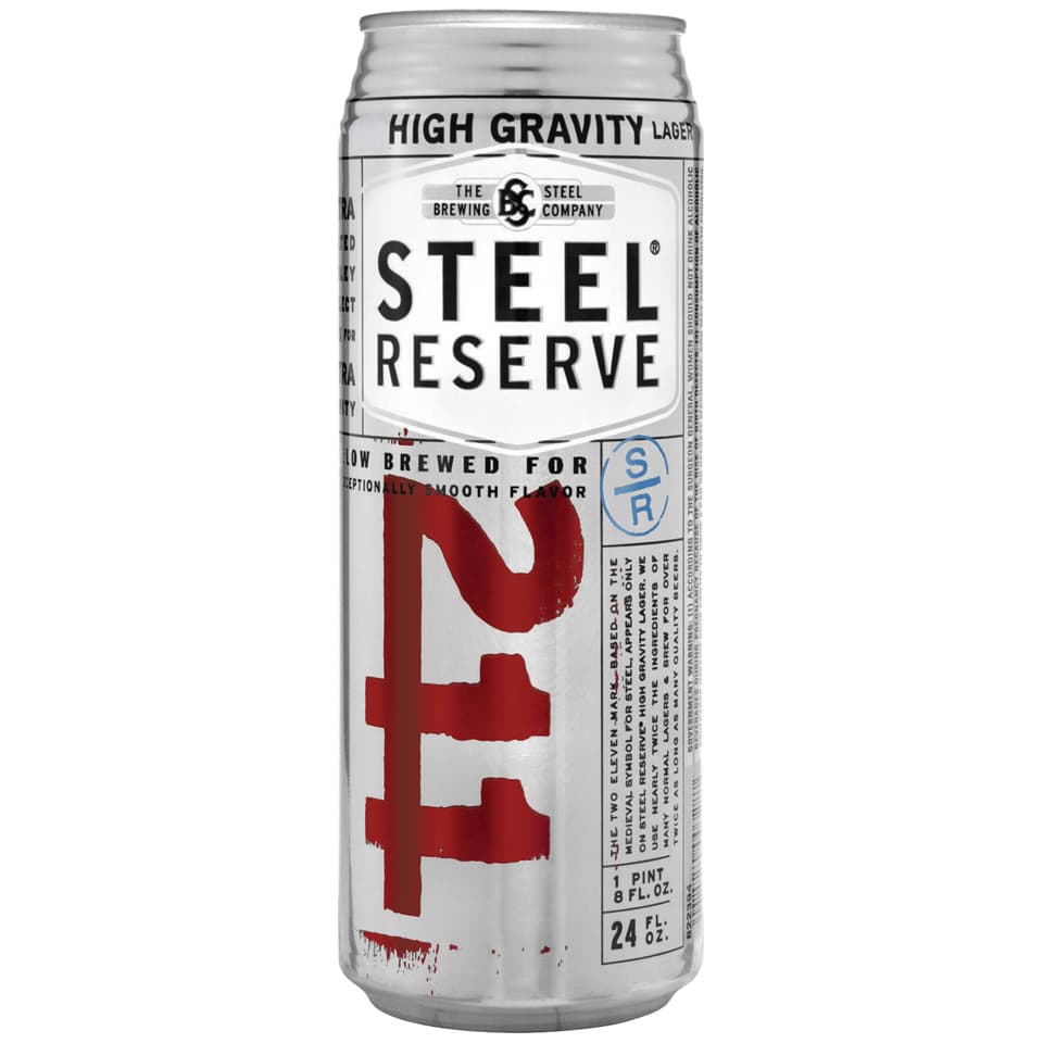 Steel Reserve 211 24OZ Can