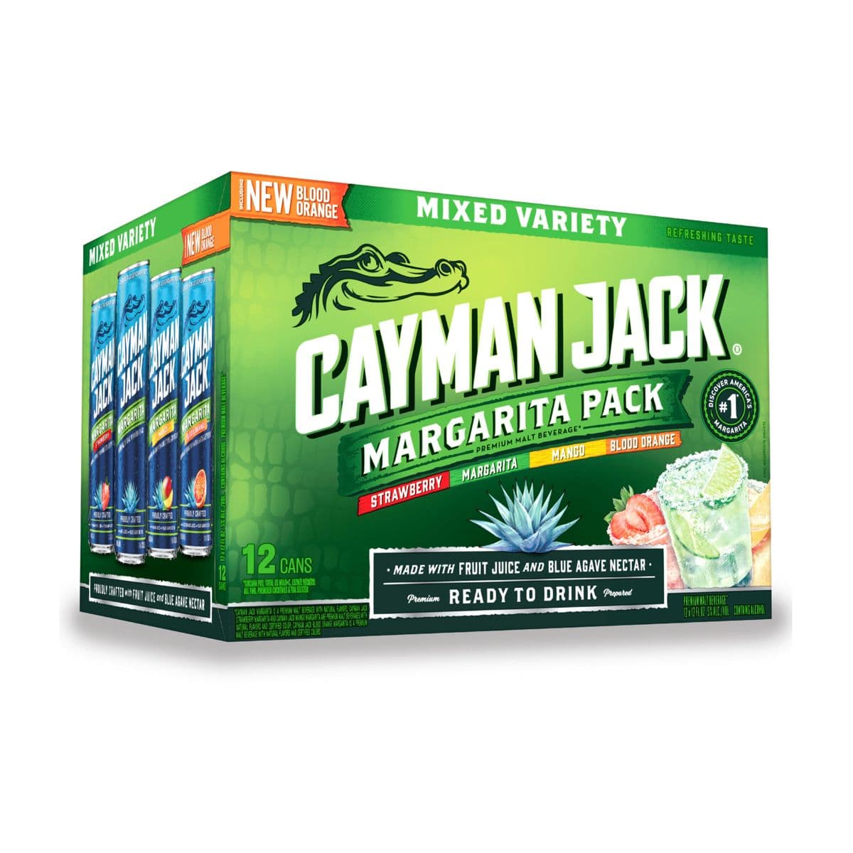 Cayman Jack Margarita Variety 12PK Can