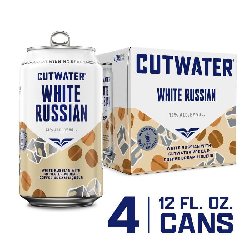 Cutwater White Russian 4PK Can