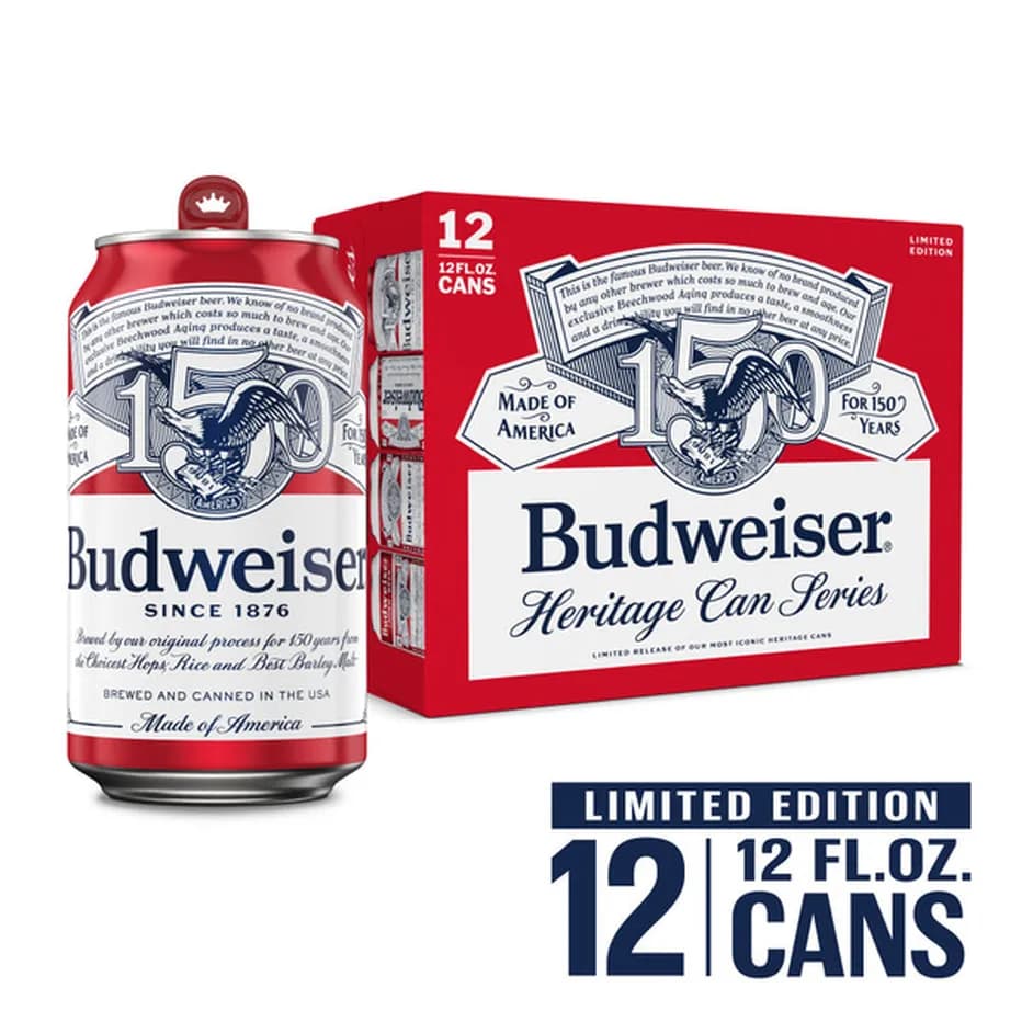 Budweiser 12PK Can