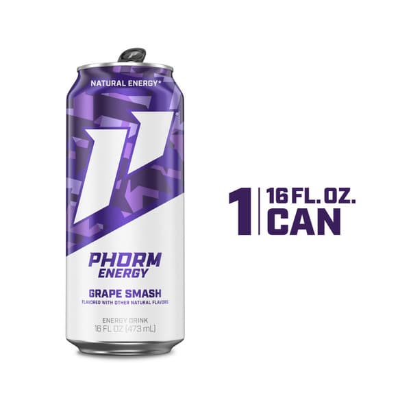 Phorm Grape Smash Cn 16OZ