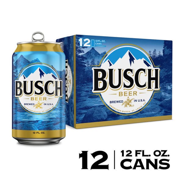 Busch 12OZ 12PK Can