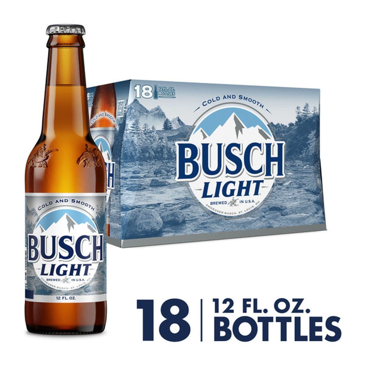 Busch Light Bottle 18 12OZ