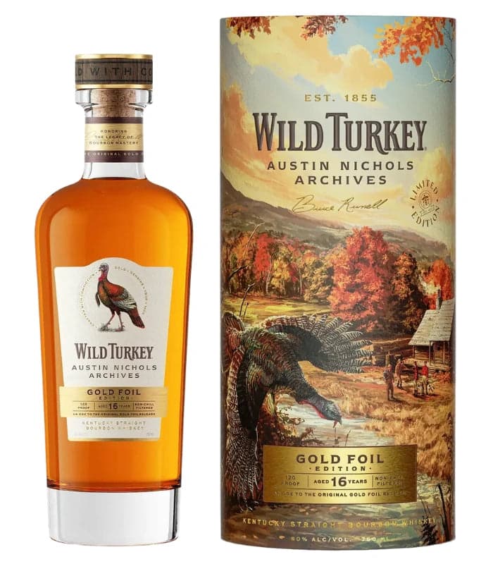 Wild Turkey Gold Foil 16YR 750ML