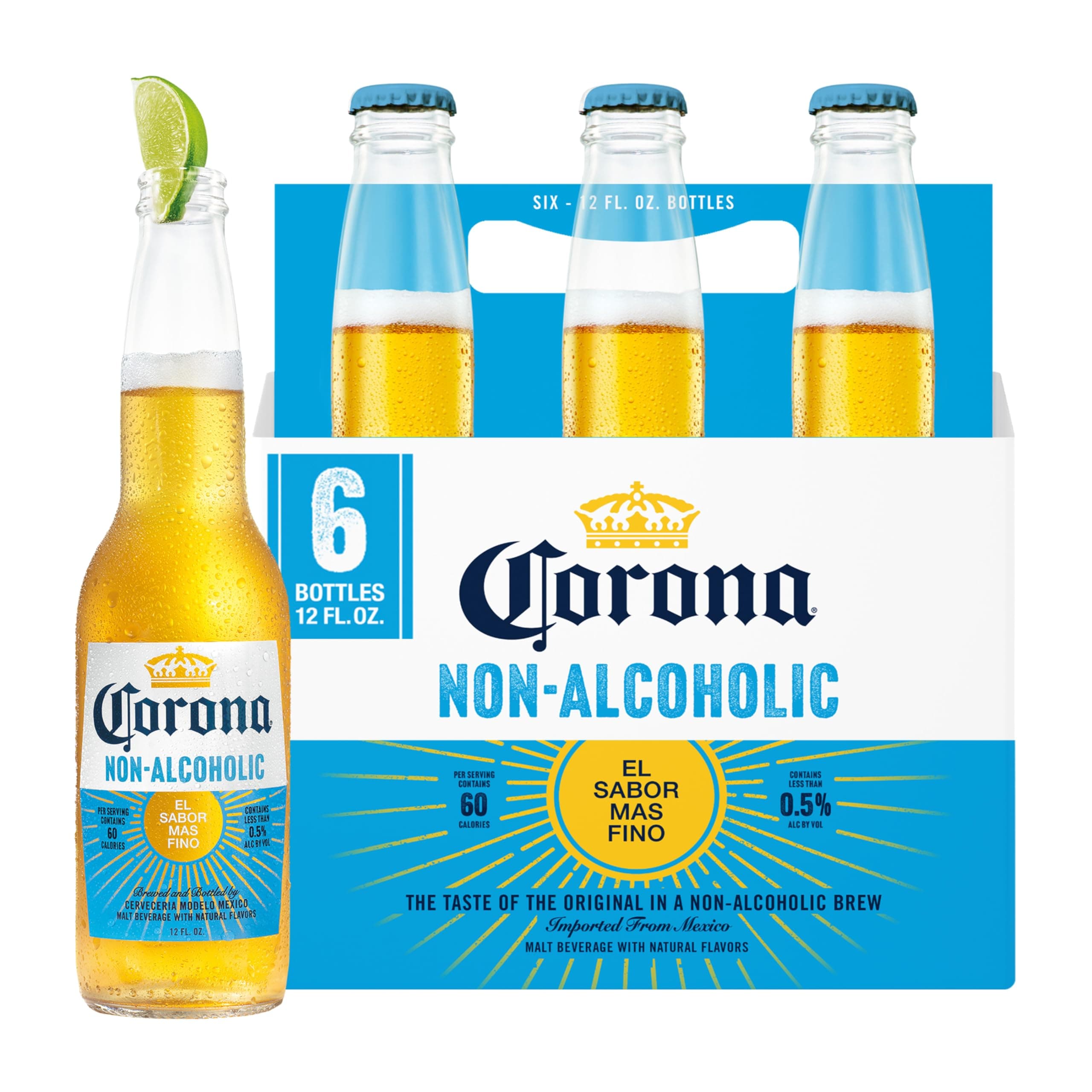 Corona Non Alcoholic 12OZ 6PK
