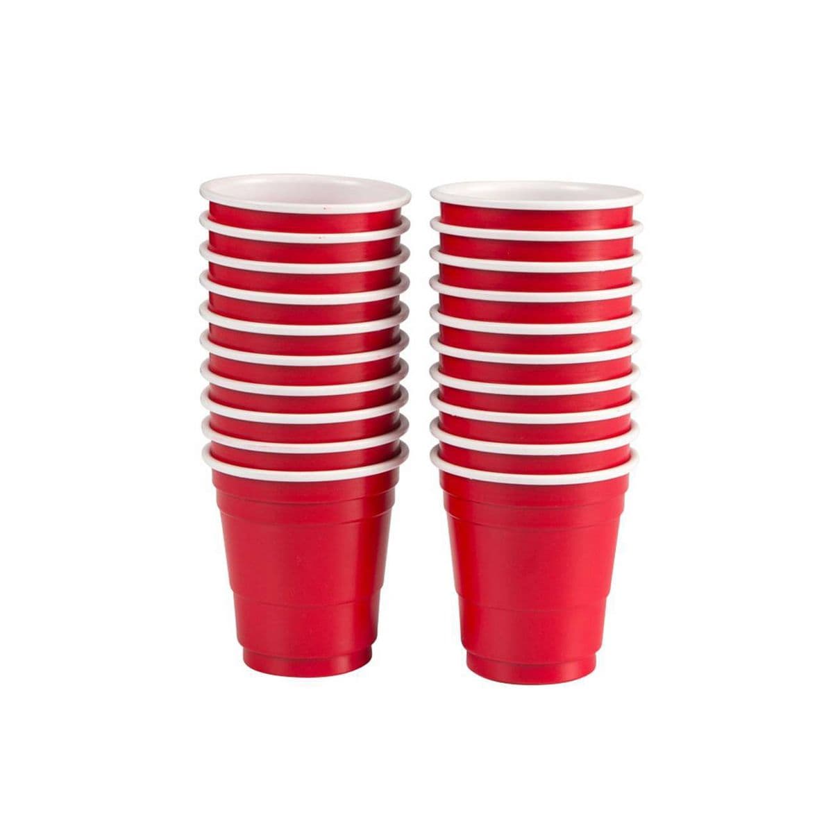 Red Mini Party Cups 20 Count