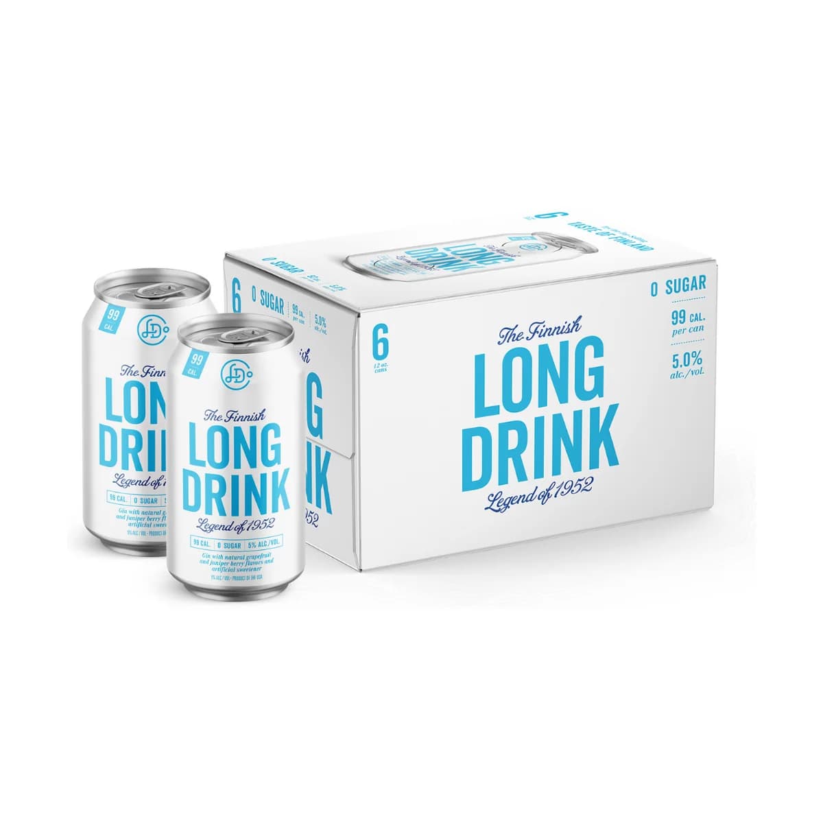 Long Drink Legend Zero Sugar 6PK