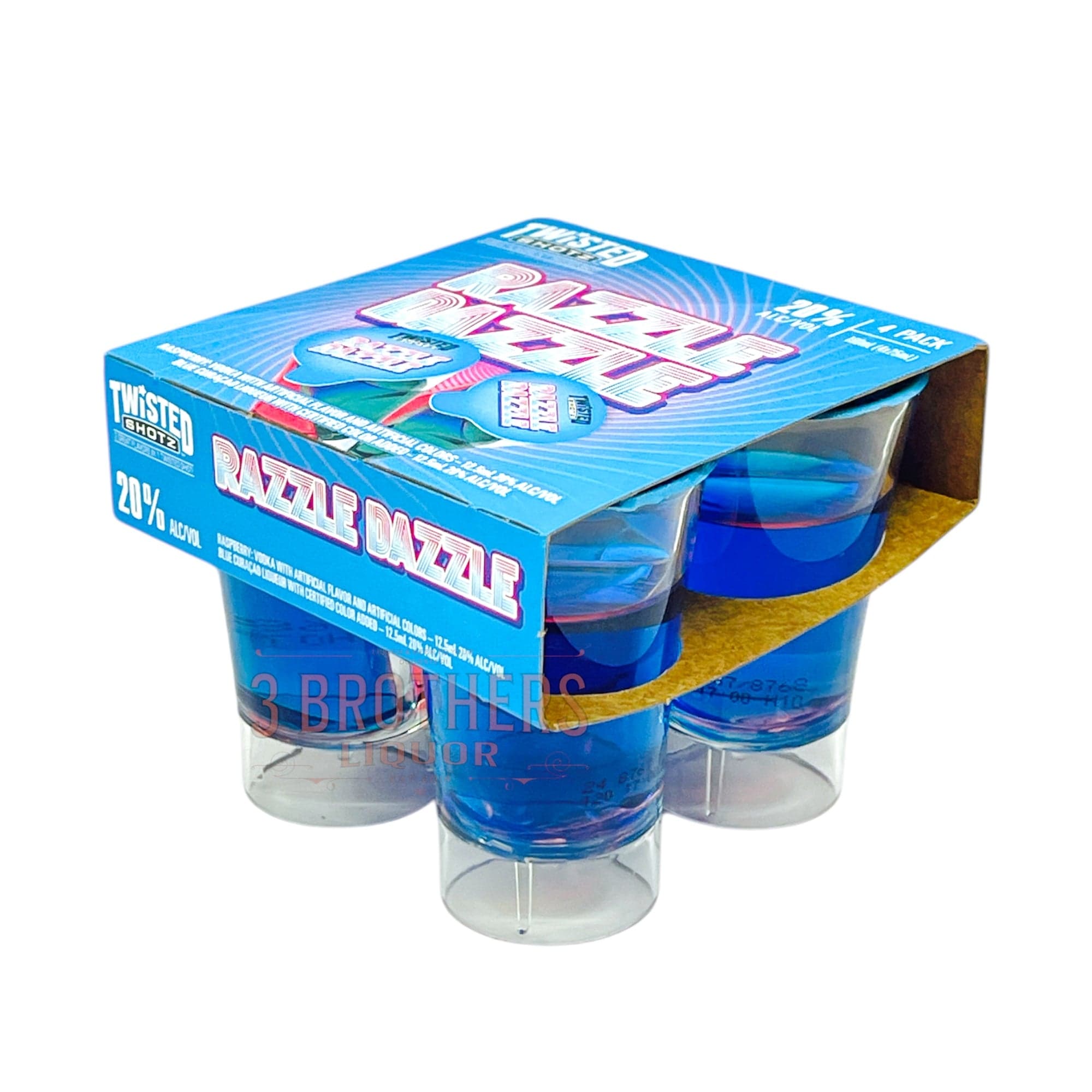 Twisted Shotz Razzle Dazzle 4PK