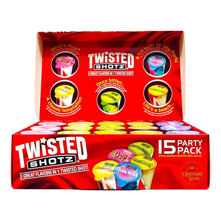 Twisted Shotz Party Starter 15PK