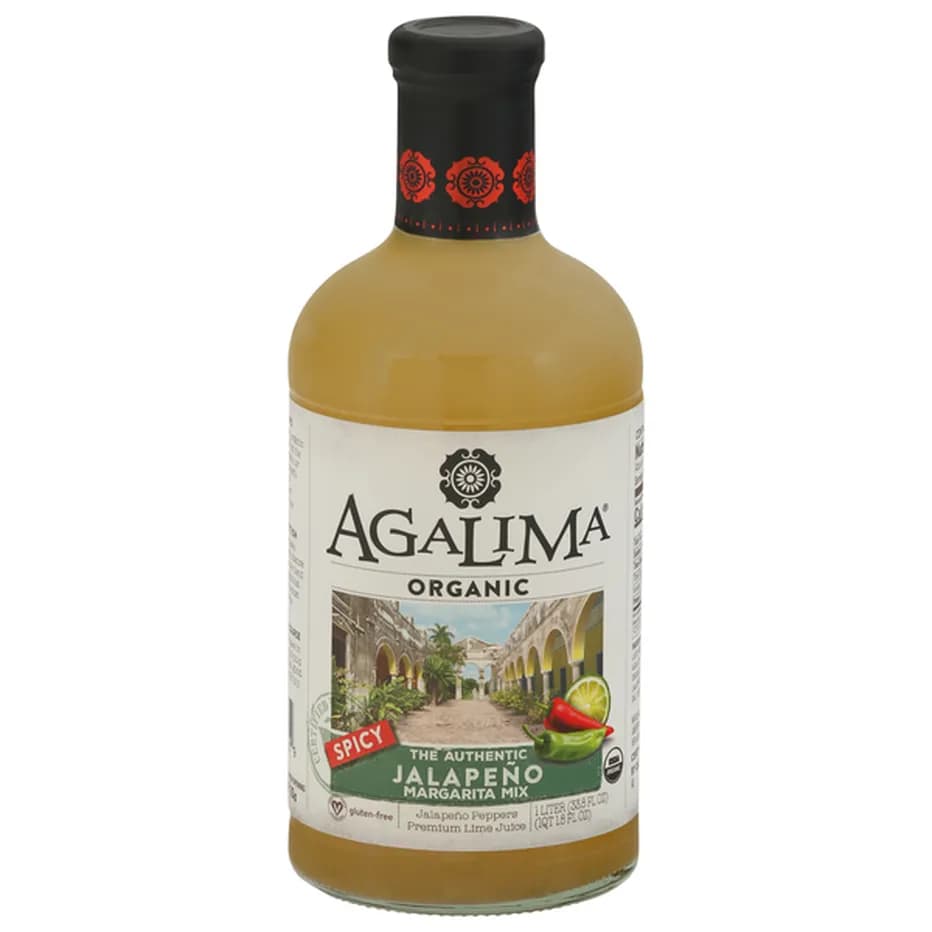 Agalima Organic Spicy Jalapeno Marg Mix 1L