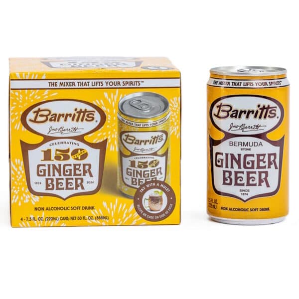 Barritts Ginger Beer 7.5OZ 4PK Can