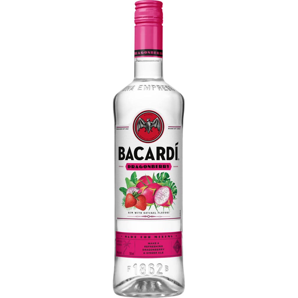 Bacardi Dragon Berry Rum 750ML