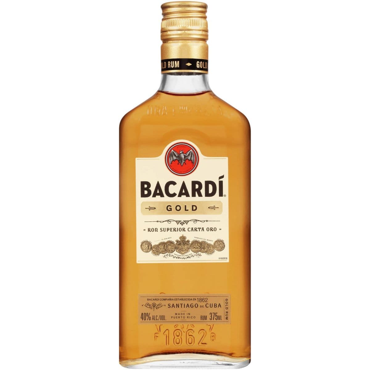 Bacardi Gold Rum 375ML