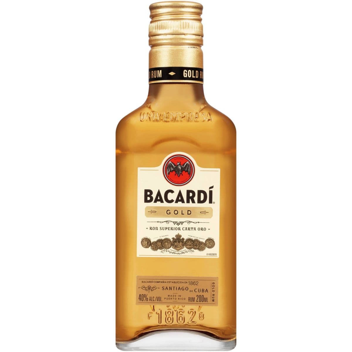 Bacardi Gold Rum 200ML