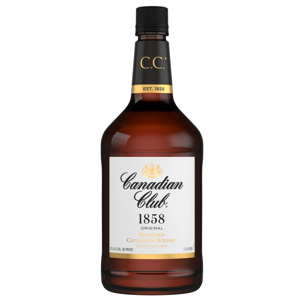Canadian Club 1858 1.75L Plastic
