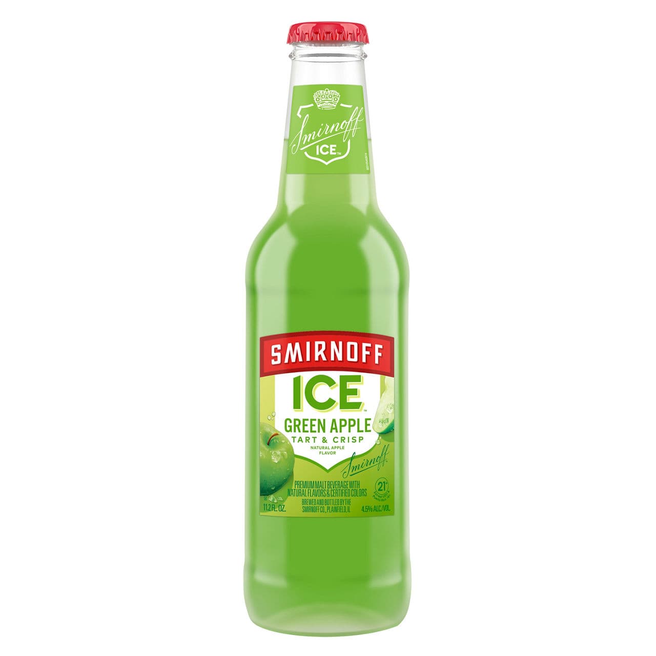 Smirnoff Ice Green Apple 11.2 Fl SINGLE/6PK