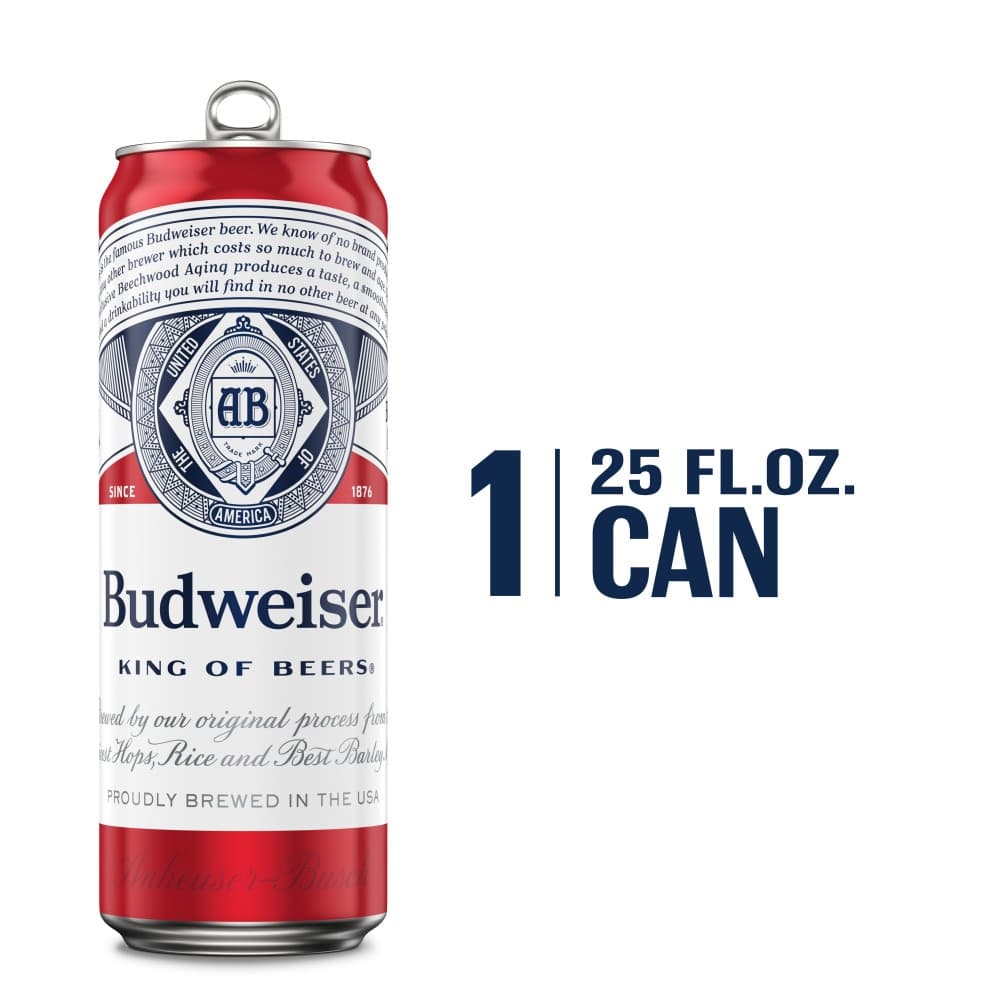 Budweiser 25OZ Can