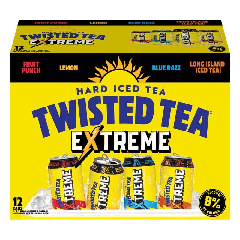 Twisted Tea Extreme Variety 12PK Cans