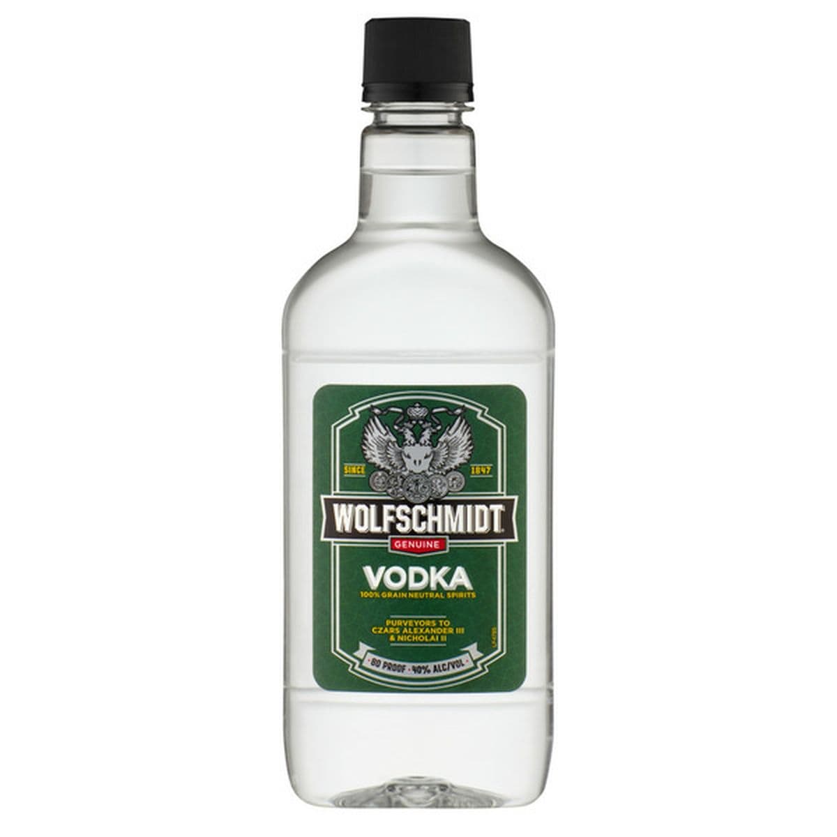 Wolfschmidt Vodka 750ML Plastic
