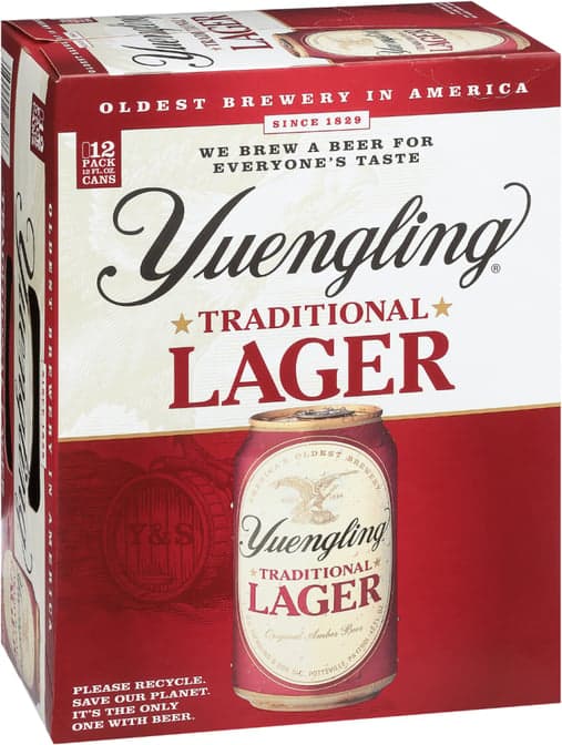 Yuengling Lager 12PK Cans