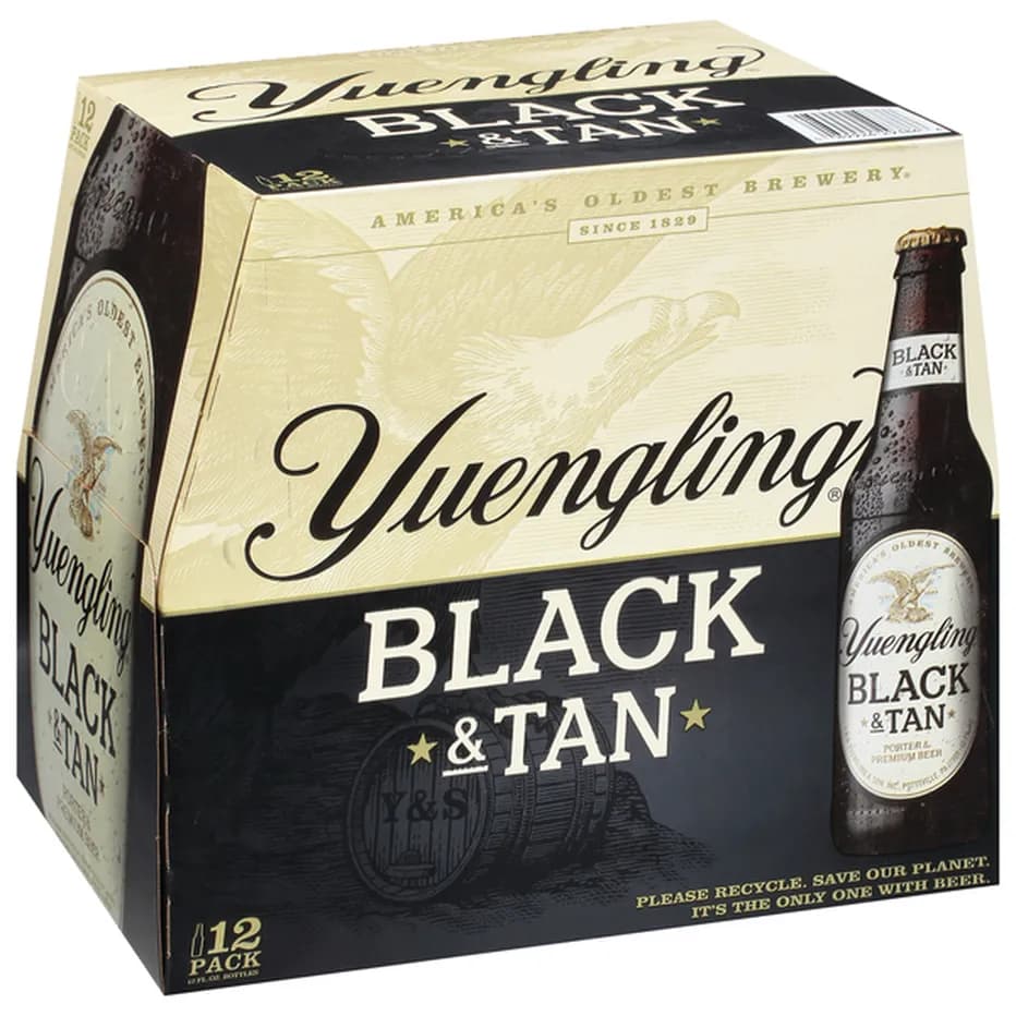 Yuengling Black & Tan 12PK Bottle