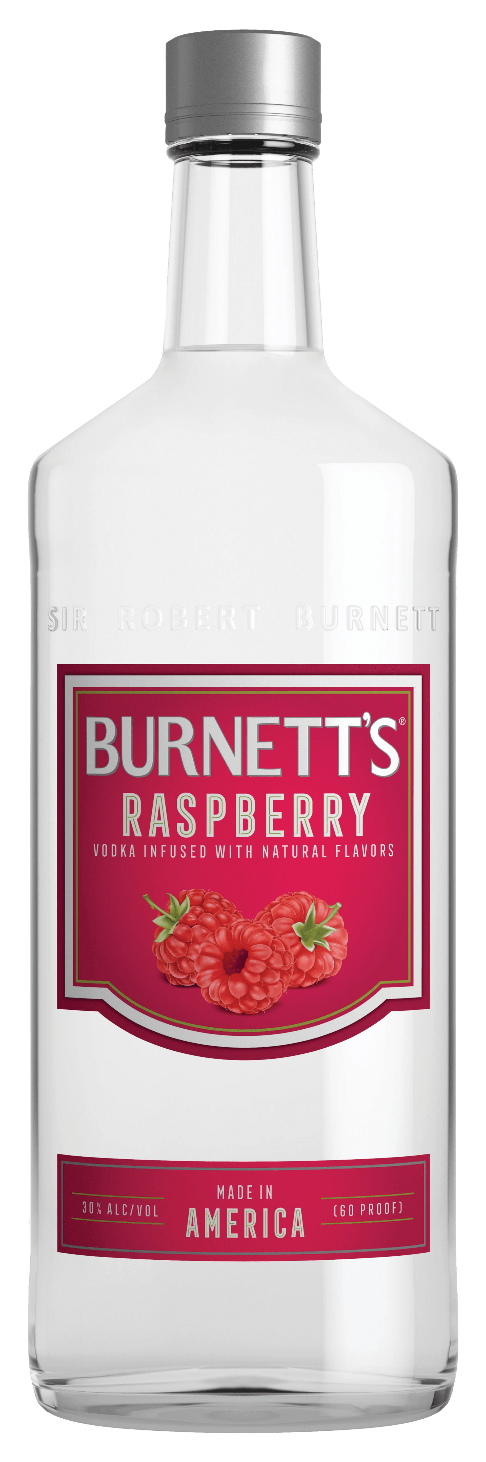 Burnetts Raspberry Vodka 750ML
