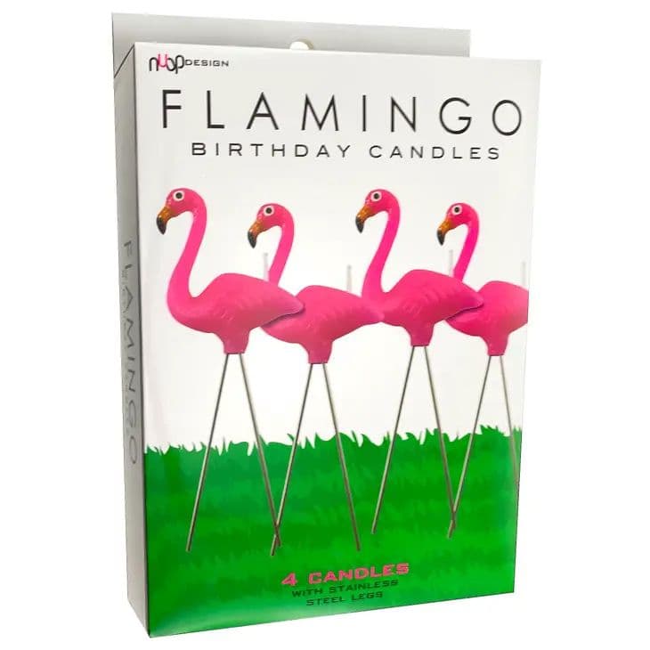 Priabella Candles Flamingos