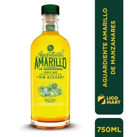 Aquardiente Amarillo 750ML