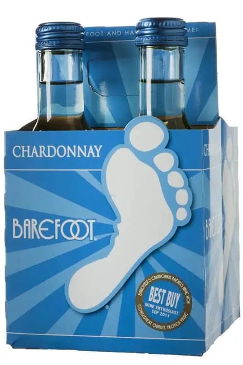 Barefoot Chardonnay SNGL/4PK