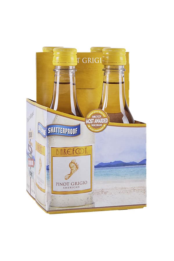 Barefoot Pinot Grigio SNGL/4PK