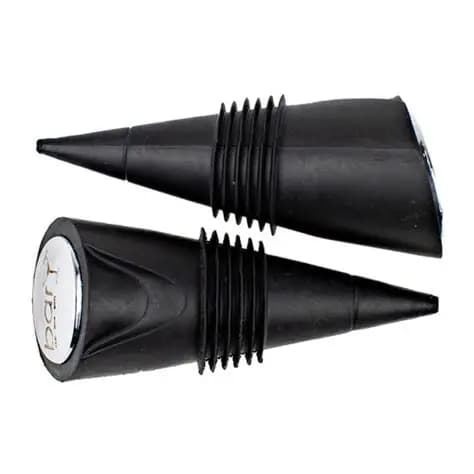BARY3 Black Wine Stoppers 2PK
