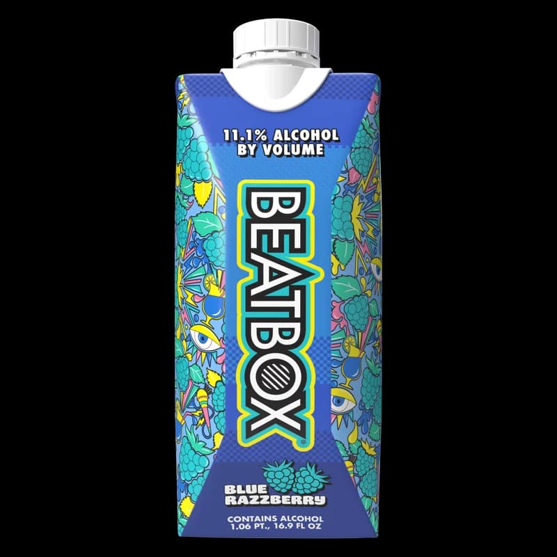 Beat Box Blue Razzberry 500ML