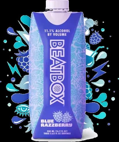 Beatbox Blue Razzberry 500ML