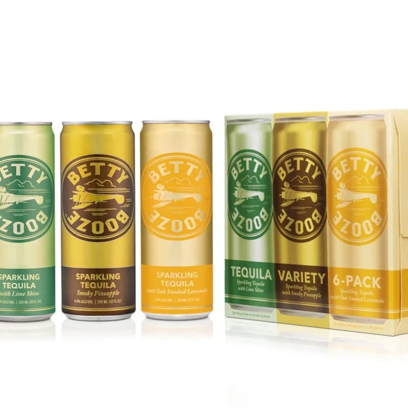 Betty Booze Tequila Variety SNGL/4PK/6PK