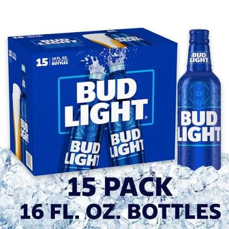 Bud Light 16OZ 15PK Can