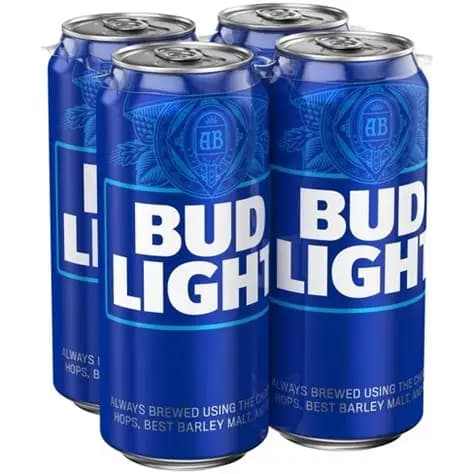 Bud Light 4PK 16OZ Can