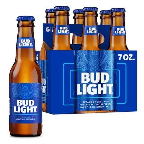 Bud Light 6PK 7OZ Bottles