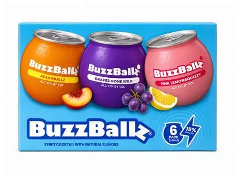 Buzzballz Variety Pack 6