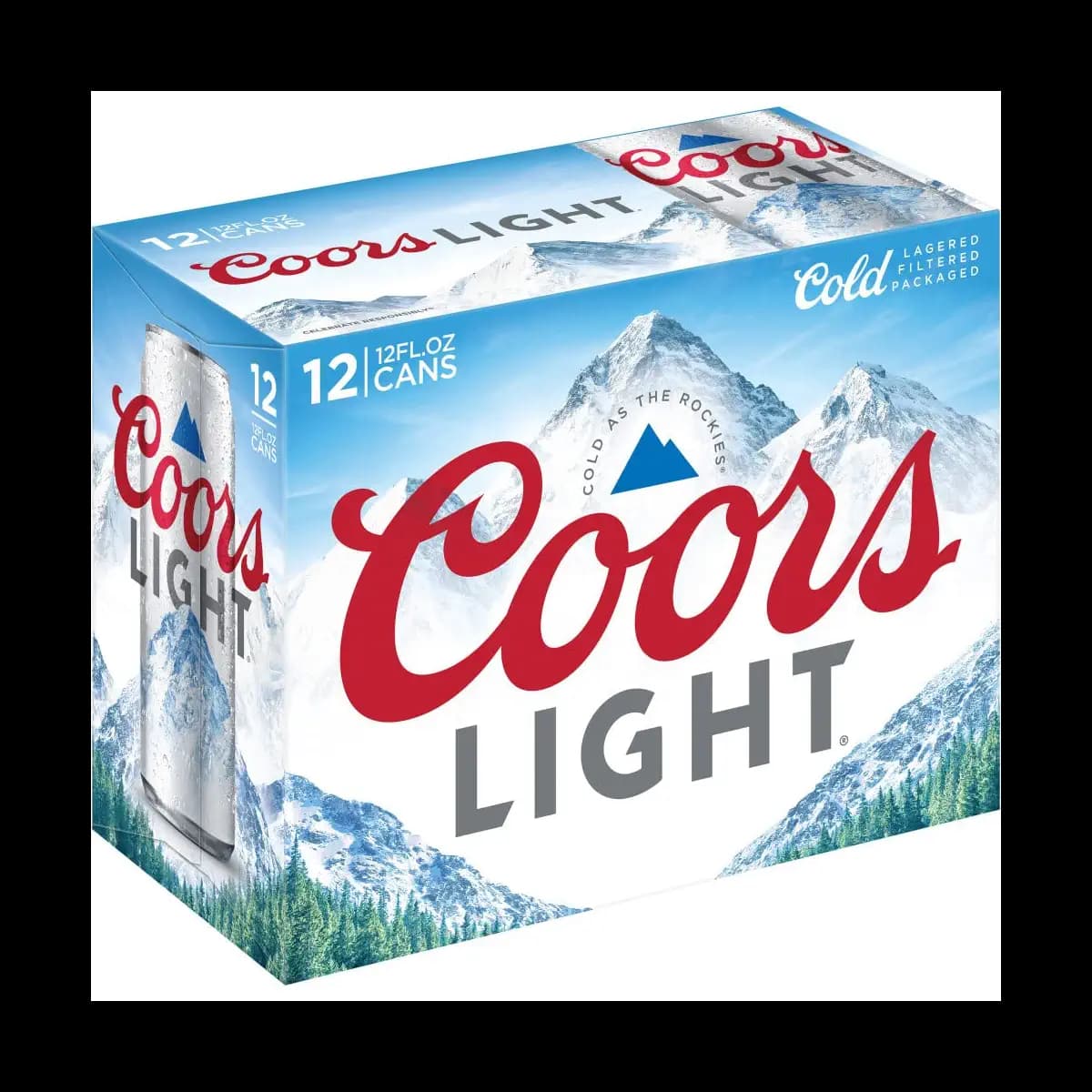 Coors Light 12OZ 12PK Cans