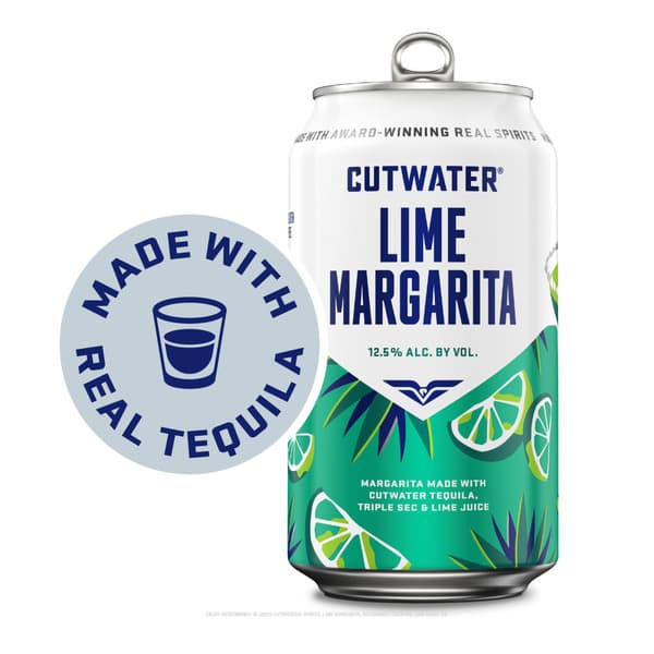 Cutwater Lime Margarita 12OZ SNGL/4PK