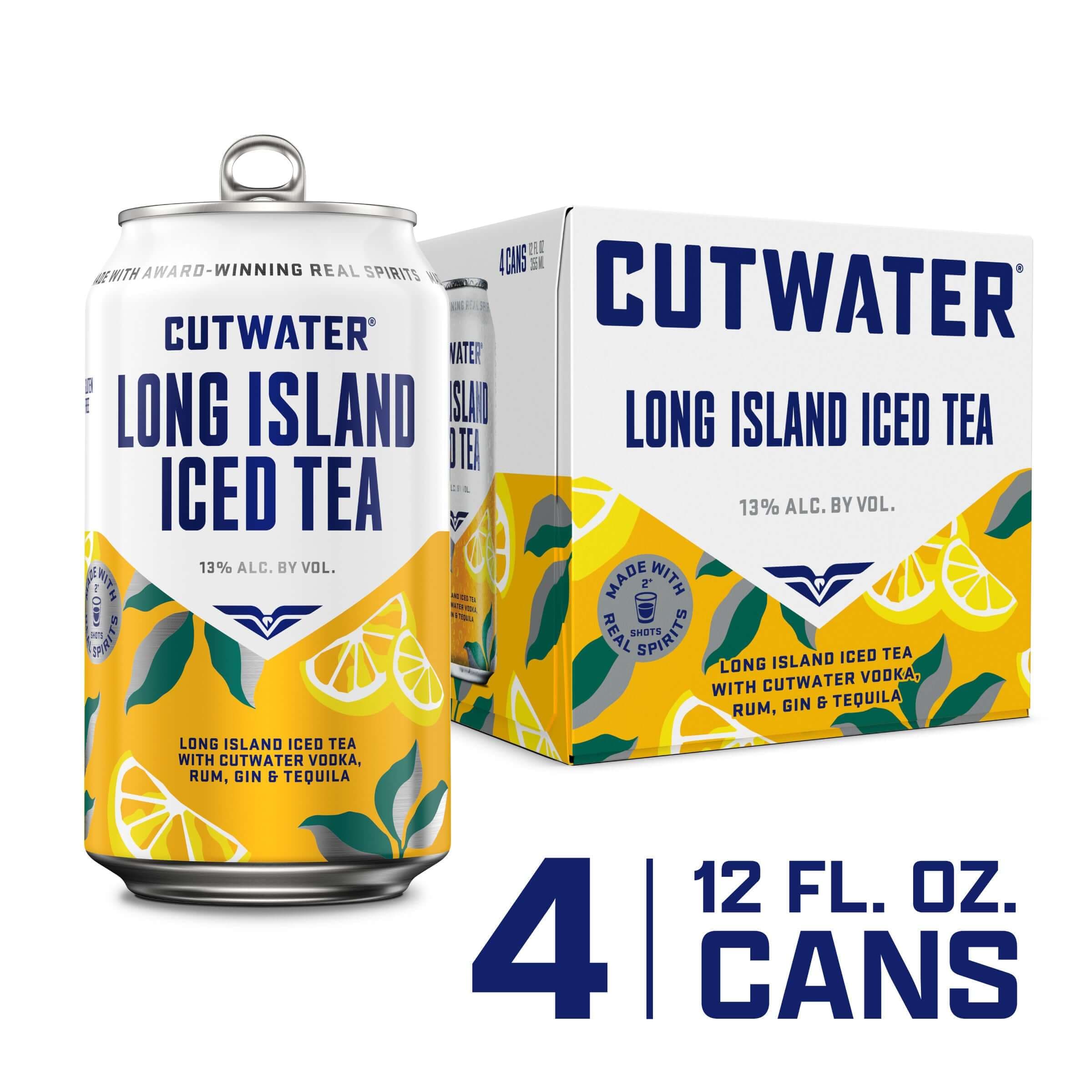 Cutwater Long Island Iced Tea 4PK Can