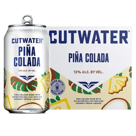 Cutwater Pina Colada 12OZ SNGL/4PK